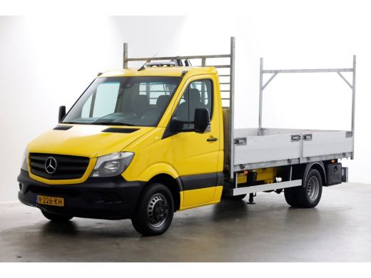 Mercedes-Benz Sprinter 514 CDI 143pk E6 Open Laadbak+HIAB T-CLX 023 Kraan PTO/Trekhaak 3500kg 11-2017 ActivLease financial lease