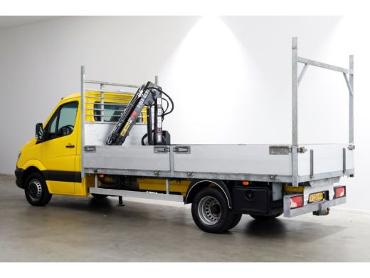Mercedes-Benz Sprinter 514 CDI 143pk E6 Open Laadbak+HIAB T-CLX 023 Kraan PTO/Trekhaak 3500kg 11-2017 ActivLease financial lease