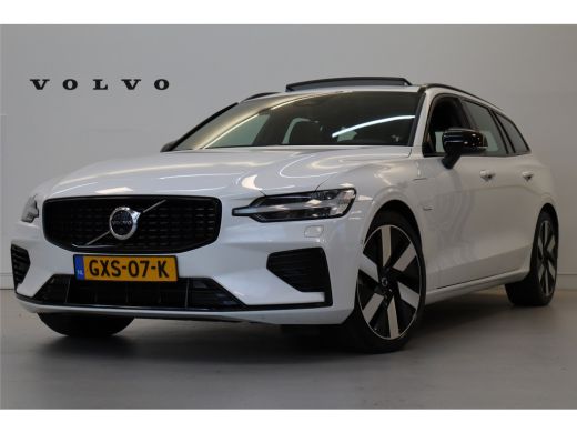 Volvo  V60 T6 350PK Ultra Dark 360&deg; | Trekhaak | Stoel&Stuur Verw. | 19'' | Panoramadak | Adap Cruise