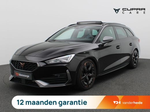 CUPRA Leon Sportstourer 1.4 e-Hybrid VZ Black Edition 245PK DSG Pano-schuifdak, SOH 91%, leder, achteruitrijcamera, super...