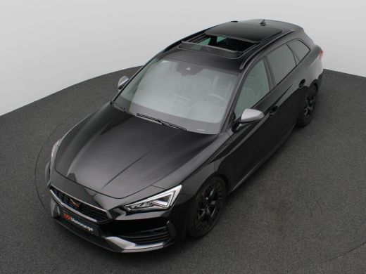 CUPRA Leon Sportstourer 1.4 e-Hybrid VZ Black Edition 245PK DSG Pano-schuifdak, SOH 91%, leder, achteruitrijcamera, super... ActivLease financial lease