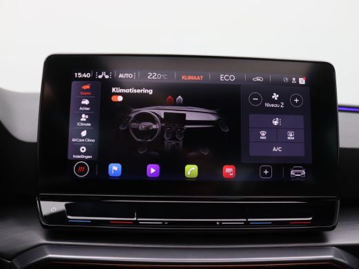 CUPRA Leon Sportstourer 1.4 e-Hybrid VZ Black Edition 245PK DSG Pano-schuifdak, SOH 91%, leder, achteruitrijcamera, super... ActivLease financial lease