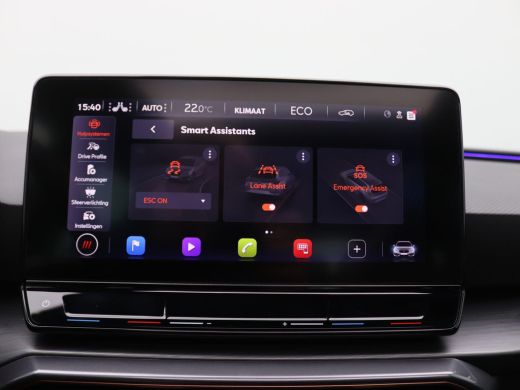 CUPRA Leon Sportstourer 1.4 e-Hybrid VZ Black Edition 245PK DSG Pano-schuifdak, SOH 91%, leder, achteruitrijcamera, super... ActivLease financial lease