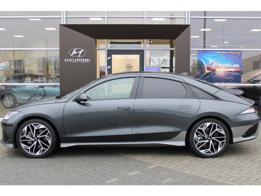 Hyundai IONIQ 6 Lounge Sky 77.4 kWh | Trekhaak | Leder | 360 camera | Elektrische voorstoelen met geheugenfunctie... ActivLease financial lease