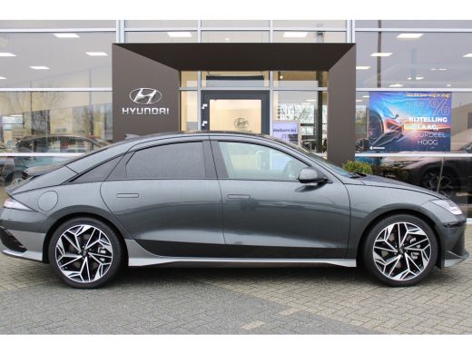 Hyundai IONIQ 6 Lounge Sky 77.4 kWh | Trekhaak | Leder | 360 camera | Elektrische voorstoelen met geheugenfunctie... ActivLease financial lease