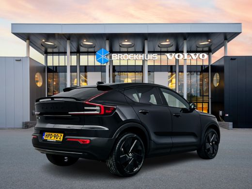 Volvo  EC40 Single Motor Extended Range 82kWh Ultra Black Edition | 20" | Trekhaak | Leder/Nubuck | 360 Camer... ActivLease financial lease