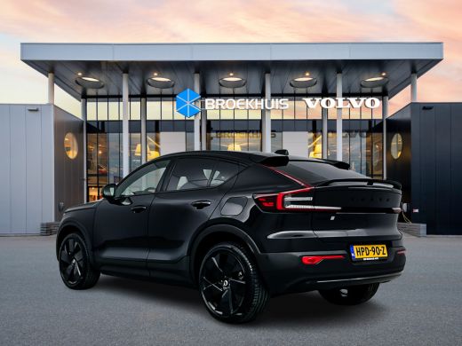 Volvo  EC40 Single Motor Extended Range 82kWh Ultra Black Edition | 20" | Trekhaak | Leder/Nubuck | 360 Camer... ActivLease financial lease