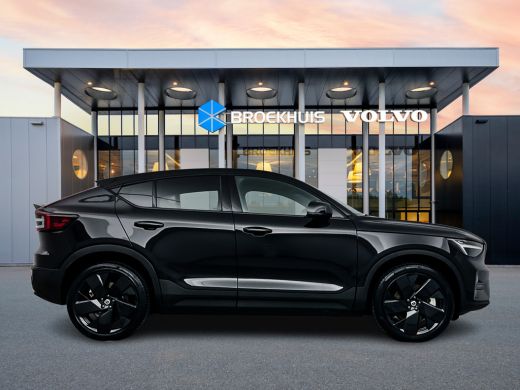 Volvo  EC40 Single Motor Extended Range 82kWh Ultra Black Edition | 20" | Trekhaak | Leder/Nubuck | 360 Camer... ActivLease financial lease