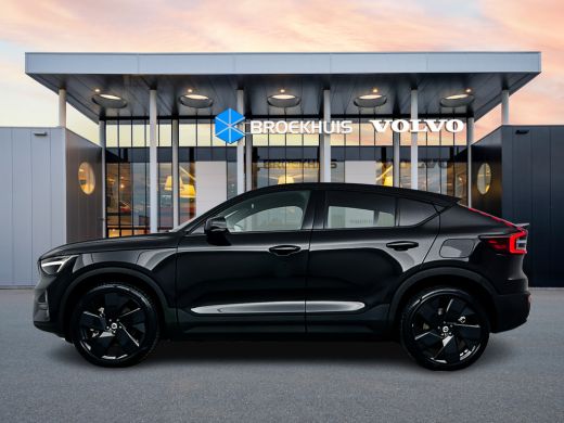 Volvo  EC40 Single Motor Extended Range 82kWh Ultra Black Edition | 20" | Trekhaak | Leder/Nubuck | 360 Camer... ActivLease financial lease