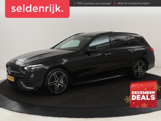Mercedes-Benz C-Klasse 300e AMG Line | Panoramadak | Trekhaak | 360 Camera | Leder | Stoelverwarming | Adaptive cruise |...