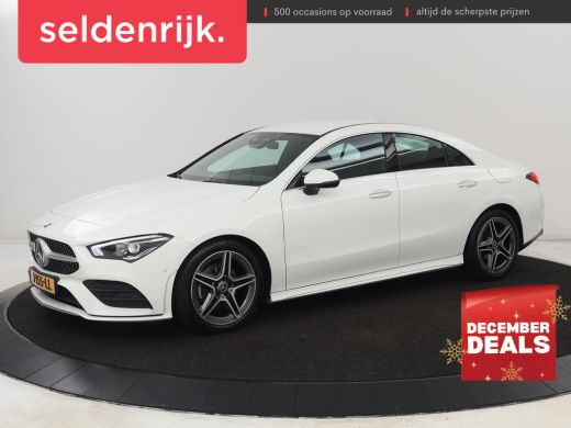 Mercedes-Benz CLA 180 AMG | Carplay | Stoelverwarming | Camera | Navigatie | Leder/Alcantara | Sfeerverlichting | P...