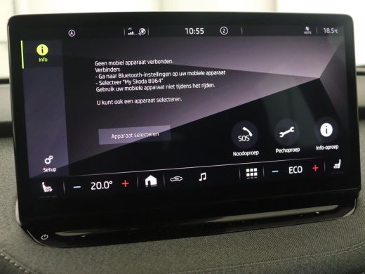 Skoda Enyaq iV 60 | Stoelverwarming | Trekhaak | Matrix LED | Carplay | Stuurverwarming | Navigatie | Half leder... ActivLease financial lease