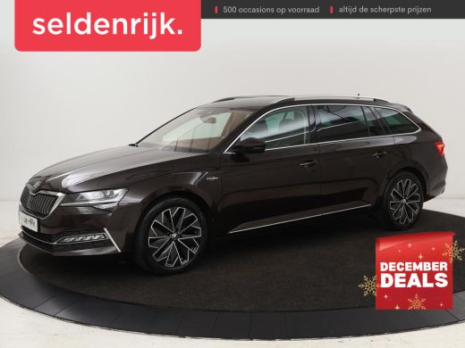 Skoda Superb 1.4 TSI iV Laurin & Klement | Leder | Trekhaak | Adaptive cruise | Stoelverwarming | Canton Sound...