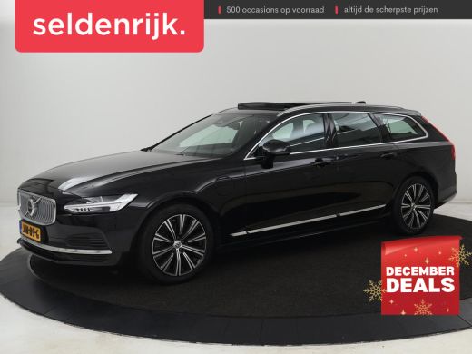 Volvo  V90 2.0 T6 AWD Recharge Inscription | Panoramadak | Leder | Stoel & stuurverwarming | Trekhaak | Came...