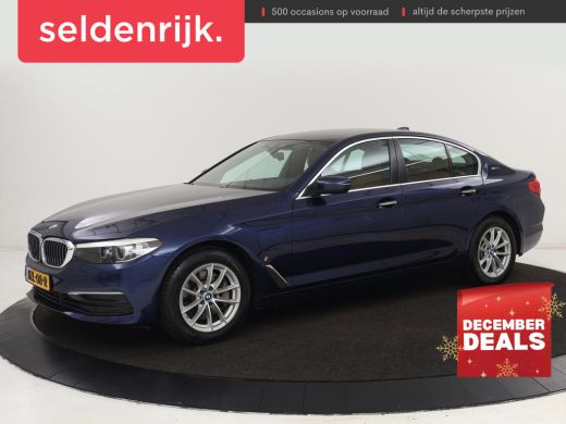BMW 5 Serie 530e iPerformance | Leder | Stoelverwarming | Sfeerverlichting | Full LED | Navigatie | Parkeerhu...