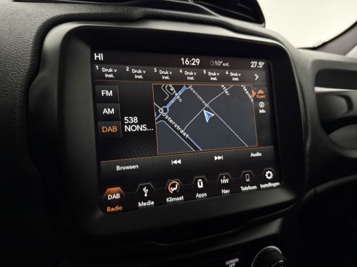 Jeep Renegade 1.3T Limited 151PK | Grijs Kenteken | VAN | Adap. Cruise | Camera | Carplay | Keyless | Parkeersens. ActivLease financial lease