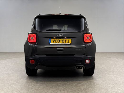 Jeep Renegade 1.3T Limited 151PK | Grijs Kenteken | VAN | Adap. Cruise | Camera | Carplay | Keyless | Parkeersens. ActivLease financial lease