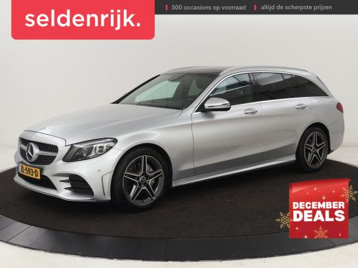 Mercedes-Benz C-Klasse 160 AMG Uprade Edition | Panoramadak | Stoelverwarming | Camera | Carplay | Leder/Alcantara | Nav...
