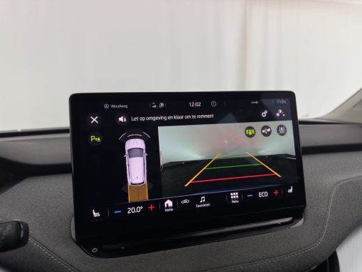 Skoda Enyaq iV 80 [ 3-Fase ] {SOH-88% } (INCL-BTW) *LEATHER-FABRIC | FULL-LED | DIGI-COCKPIT | CAMERA | KEYLESS ... ActivLease financial lease