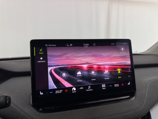 Skoda Enyaq iV 80 [ 3-Fase ] {SOH-88% } (INCL-BTW) *LEATHER-FABRIC | FULL-LED | DIGI-COCKPIT | CAMERA | KEYLESS ... ActivLease financial lease