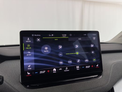 Skoda Enyaq iV 80 [ 3-Fase ] {SOH-88% } (INCL-BTW) *LEATHER-FABRIC | FULL-LED | DIGI-COCKPIT | CAMERA | KEYLESS ... ActivLease financial lease