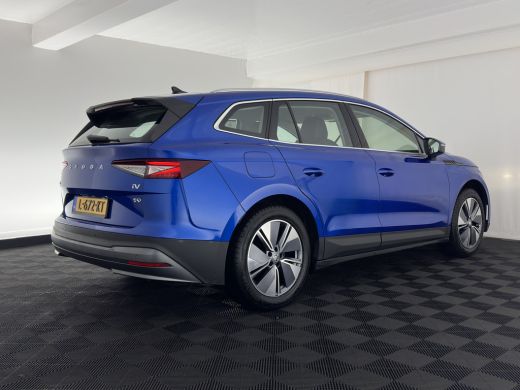 Skoda Enyaq iV 80 [ 3-Fase ] {SOH-88% } (INCL-BTW) *LEATHER-FABRIC | FULL-LED | DIGI-COCKPIT | CAMERA | KEYLESS ... ActivLease financial lease