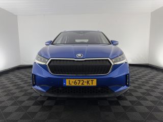 Skoda Enyaq iV 80 [ 3-Fase ] {SOH-88% } (INCL-BTW) *LEATHER-FABRIC | FULL-LED | DIGI-COCKPIT | CAMERA | KEYLESS ...