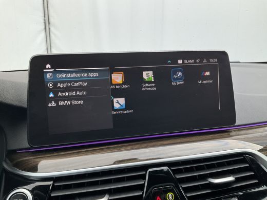 BMW 5 Serie Touring 530e xDrive M-sport HUD Laser Memory 4wielsturing Pano Business Edition Plus ActivLease financial lease