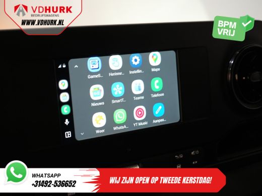 Mercedes-Benz Sprinter 317 CDI Aut. L2H2 3.5t Trekverm./ Gev.Stoel/ Standkachel/ Carplay/ Camera/ Navi/ Cruise/ DAB/ LMV... ActivLease financial lease