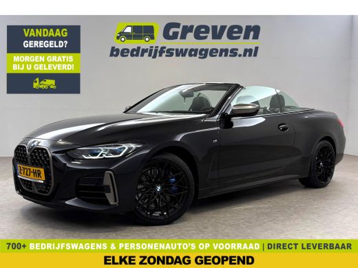 BMW 4 Serie M440i xDrive 374PK M-pakket High Executive | Cabrio | BMW Laser | Memory | Curved Display | H/K |...