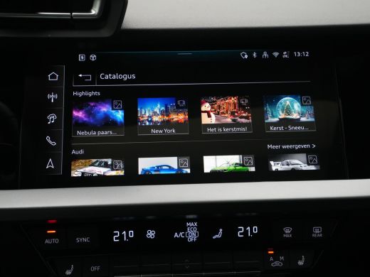 Audi A3 Sportback 30 TFSI 110pk S-tronic S-line Trekhaak afneembaar Panorama Stoelverwarming Navigatie 15 ActivLease financial lease