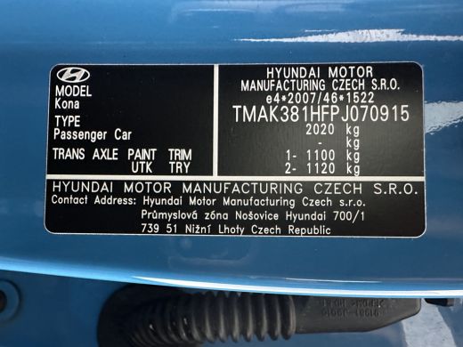 Hyundai Kona EV Fashion 39 kWh [ 3-Fase ] {SOH-100%} (INCL.BTW) NEW MODEL Aut. *HEATPUMP | HEAD-UP | NAVI-FULL... ActivLease financial lease