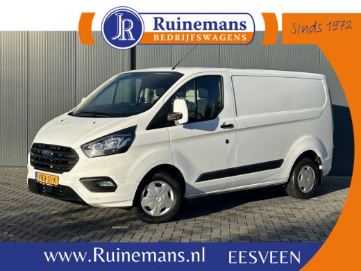 Ford Transit Custom 2.0 TDCI 105 PK / L1H1 / 1e EIG. / 96.558 KM !! / TREKHAAK / INRICHTING / 3-ZITS / AIRCO / CRUISE...