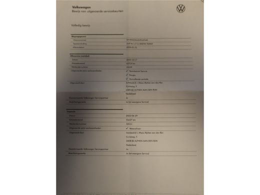 Volkswagen Golf Variant Variant 1.5 TSI Comfortline Business / Panoramadak ActivLease financial lease