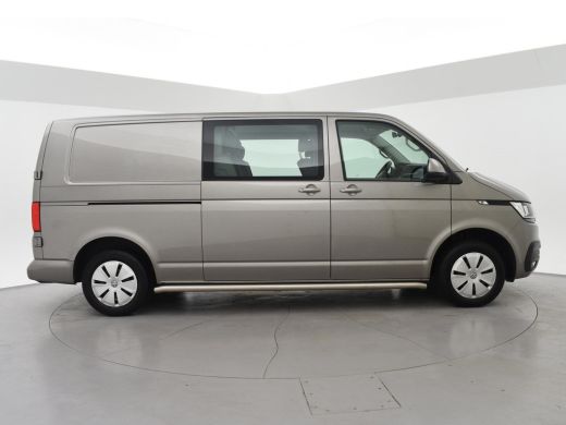 Volkswagen Transporter T6.1 2.0 TDI 150 PK L2H1 DUBBEL CABINE + CARPLAY | TREKHAAK 2500 KG | MOJAVE BEIGE ActivLease financial lease