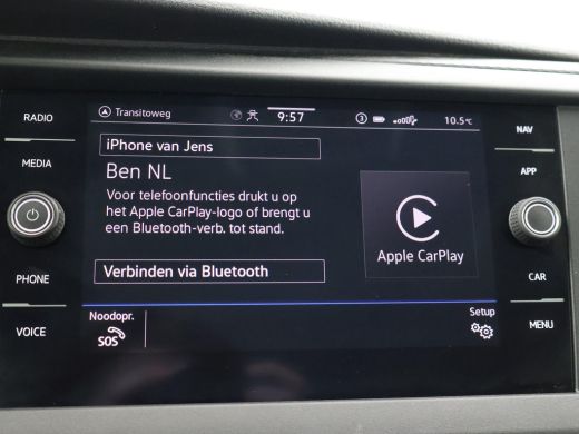 Volkswagen Transporter T6.1 2.0 TDI 150 PK L2H1 DUBBEL CABINE + CARPLAY | TREKHAAK 2500 KG | MOJAVE BEIGE ActivLease financial lease