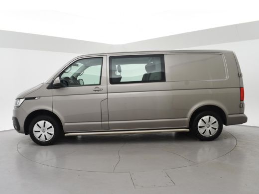 Volkswagen Transporter T6.1 2.0 TDI 150 PK L2H1 DUBBEL CABINE + CARPLAY | TREKHAAK 2500 KG | MOJAVE BEIGE ActivLease financial lease