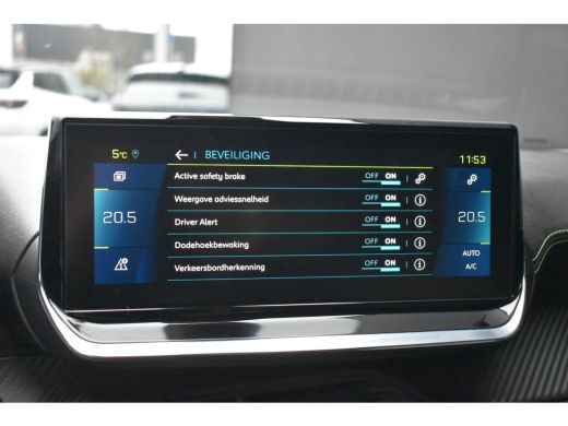 Peugeot e-2008 EV GT Pack 50 kWh 3 Fase | Navigatie | Sfeerverlichting | Stoelverwarming | Full-LED | Alcantara ... ActivLease financial lease