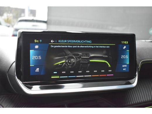 Peugeot e-2008 EV GT Pack 50 kWh 3 Fase | Navigatie | Sfeerverlichting | Stoelverwarming | Full-LED | Alcantara ... ActivLease financial lease