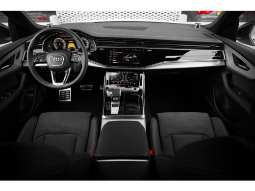 Audi Q8 55 TFSI e quattro Pro Line S | Luchtvering | B&O Advanced 3D | HUD | Panoramadak | Trekhaak | 23" | ActivLease financial lease