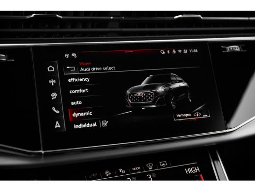 Audi Q8 55 TFSI e quattro Pro Line S | Luchtvering | B&O Advanced 3D | HUD | Panoramadak | Trekhaak | 23" | ActivLease financial lease