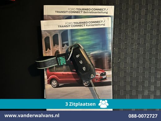 Ford Transit Connect 1.5 EcoBlue 100pk L1H1 Euro6 Airco | 3-Zits | Parkeersensoren | Trekhaak Zijdeur, Verwarmde voorr... ActivLease financial lease