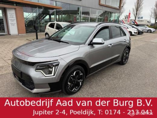 Kia Niro EV DynamicPlus Line , 450 km electrisch rijden , Luxe uitvoering , Prive Glass , Lederen bekleding ,...