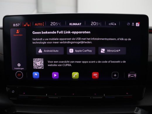 CUPRA Formentor 1.4 e-Hybrid VZ | 245pk | Stoelverwarming | Carplay | Camera | Adaptive cruise | Navigatie | Keyl... ActivLease financial lease