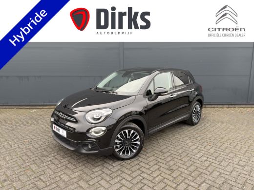 Fiat 500X 130pk Hybrid (Camera - LED - Automatische Airco - Parkeersensoren V+A - Navigatie via Apple Carpl...