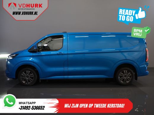 Ford E-Transit Custom 340 65 kWh 330km WLTP L2 Limited Garantie 5 jaar/ 2.3t Trekverm./ Snellader/ Matrix LED/ B&O/ Ada... ActivLease financial lease