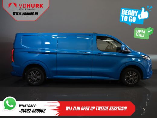 Ford E-Transit Custom 340 65 kWh 330km WLTP L2 Limited Garantie 5 jaar/ 2.3t Trekverm./ Snellader/ Matrix LED/ B&O/ Ada... ActivLease financial lease
