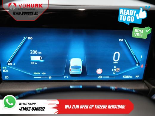 Ford E-Transit Custom 340 65 kWh 330km WLTP L2 Limited Garantie 5 jaar/ 2.3t Trekverm./ Snellader/ Matrix LED/ B&O/ Ada... ActivLease financial lease