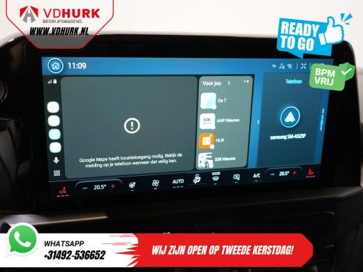 Ford E-Transit Custom 340 65 kWh 330km WLTP L2 Limited Garantie 5 jaar/ 2.3t Trekverm./ Snellader/ Matrix LED/ B&O/ Ada... ActivLease financial lease