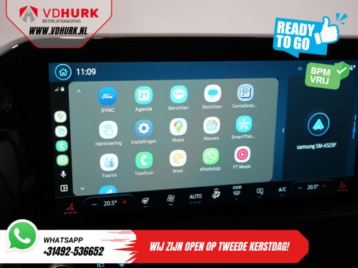 Ford E-Transit Custom 340 65 kWh 330km WLTP L2 Limited Garantie 5 jaar/ 2.3t Trekverm./ Snellader/ Matrix LED/ B&O/ Ada... ActivLease financial lease